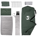 Camping telt Army Grøn 275 x 215 x 125 cm Polyester og Stål