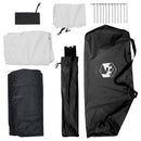 Camping telt Hvid Blackout 275 x 215 x 125 cm Polyester og Stål