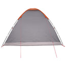 Camping telt Grå og orange 6-personers Polyester og Stål