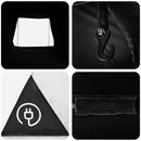 Camping telt Hvid Blackout 335 x 275 x 180 cm Polyester og Stål