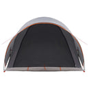 Tunneltelt Grå og orange 370 x 275 x 210 cm Polyester og Stål
