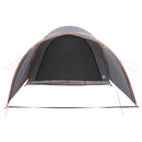 Tunneltelt Grå og orange 370 x 275 x 210 cm Polyester og Stål