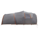 Tunneltelt Grå og orange 370 x 275 x 210 cm Polyester og Stål