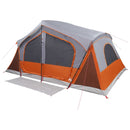 Hyttetelt Grå og orange 480 x 273 x 205 cm Polyester og Stål