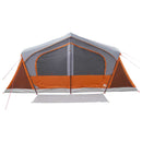 Hyttetelt Grå og orange 480 x 273 x 205 cm Polyester og Stål