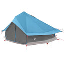 Tipi telt med tag Blå 800 x 800 x 430 cm Polyester og Stål