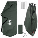 Jagttelt med tag Army Grøn 143 x 143 x 165 cm Polyester og Stål