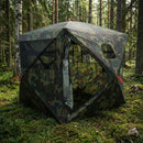 Jagttelt Camouflage 143 x 143 x 165 cm Polyester og Stål