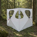 Jagttelt Hvid Blackout 145 x 145 x 150 cm Polyester og Stål