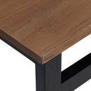 Bord Naturfarvet Massiv Teaktræ 100 x 45 x 75cm
