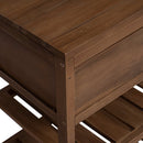 Badeværelsesskab Naturfarvet 60 x 45 x 75 cm Massiv Teaktræ