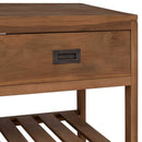 Badeværelsesskab Naturfarvet 90 x 45 x 75 cm Massiv Teaktræ