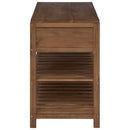 Badeværelsesskab Naturfarvet 90 x 45 x 75 cm Massiv Teaktræ