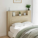 Hovedgærde kabinet med LED Sonoma 120 x 16,5 x 103,5 cm