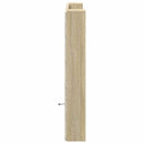 Hovedgærde kabinet med LED Sonoma 120 x 16,5 x 103,5 cm
