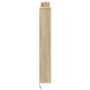 Hovedgærde kabinet med LED Sonoma 140 x 16,5 x 103,5 cm