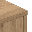 Hovedgærde kabinet med LED Artisan Eg 140 x 16,5 x 103,5 cm