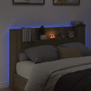 Hovedgærde kabinet med LED Sonoma 160 x 16,5 x 103,5 cm