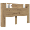 Hovedgærde kabinet med LED Artisan Eg 160 x 16,5 x 103,5 cm