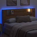 Hovedgærde kabinet med LED Artisan eg 180 x 16,5 x 103,5 cm