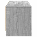 TV-skab med LED Grå Sonoma 165 x 34 x 40 cm Konstrueret træ
