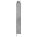 Hovedgærde kabinet med LED Beton 140 x 16,5 x 103,5 cm