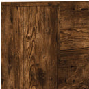 Hovedgærde kabinet med LED Røget Eg 160 x 16,5 x 103,5 cm