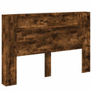 Hovedgærde kabinet med LED Røget Eg 160 x 16,5 x 103,5 cm