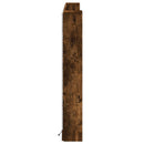 Hovedgærde kabinet med LED Røget Eg 160 x 16,5 x 103,5 cm