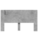 Hovedgærde kabinet med LED Beton 180 x 16,5 x 103,5 cm