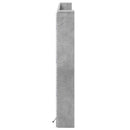 Hovedgærde kabinet med LED Beton 180 x 16,5 x 103,5 cm