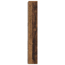 Hovedgærde kabinet med LED Gammelt træ 180 x 16,5 x 103,5 cm