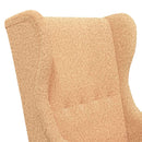 Lænestol Beige Bouclé