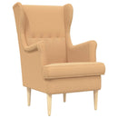 Lænestol Beige Bouclé