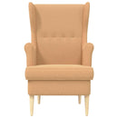 Lænestol Beige Bouclé