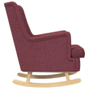 Gyngestol Vinrød 62 x 80 x 85 cm Stof