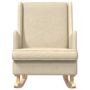 Gyngestol Creme 62 x 80 x 85 cm Stof