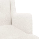 Gyngestol Cremefarvet 62 x 80 x 85 cm Bouclé