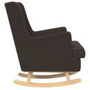 Gyngestol Sort 62 x 80 x 85 cm Bouclé