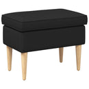 Fodskammel Sort 55 x 35 x 41 cm Polyester