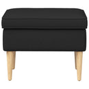 Fodskammel Sort 55 x 35 x 41 cm Polyester