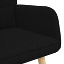 2-personers sofa Sort 115 x 61 x 87 cm Stof