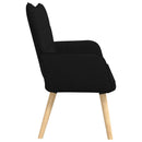2-personers sofa Sort 115 x 61 x 87 cm Stof