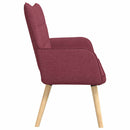 2-personers sofa Vinrød 115 x 61 x 87 cm Stof