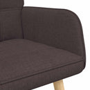 2-personers sofa Mørk Brun 115 x 61 x 87 cm Stof