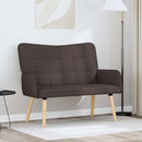 2-personers sofa Mørk Brun 115 x 61 x 87 cm Stof