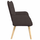 2-personers sofa Mørk Brun 115 x 61 x 87 cm Stof