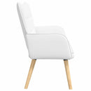 2-personers sofa Hvid 115 x 61 x 87 cm Stof