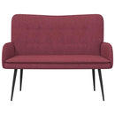 2-personers sofa Vinrød 115 x 61 x 87 cm Stof