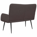 2-personers sofa Mørk Brun 115 x 61 x 87 cm Stof